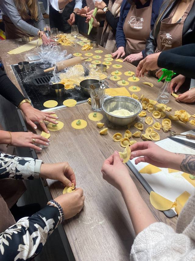 Pasta-Kochkurs im L'olivo Ratingen
