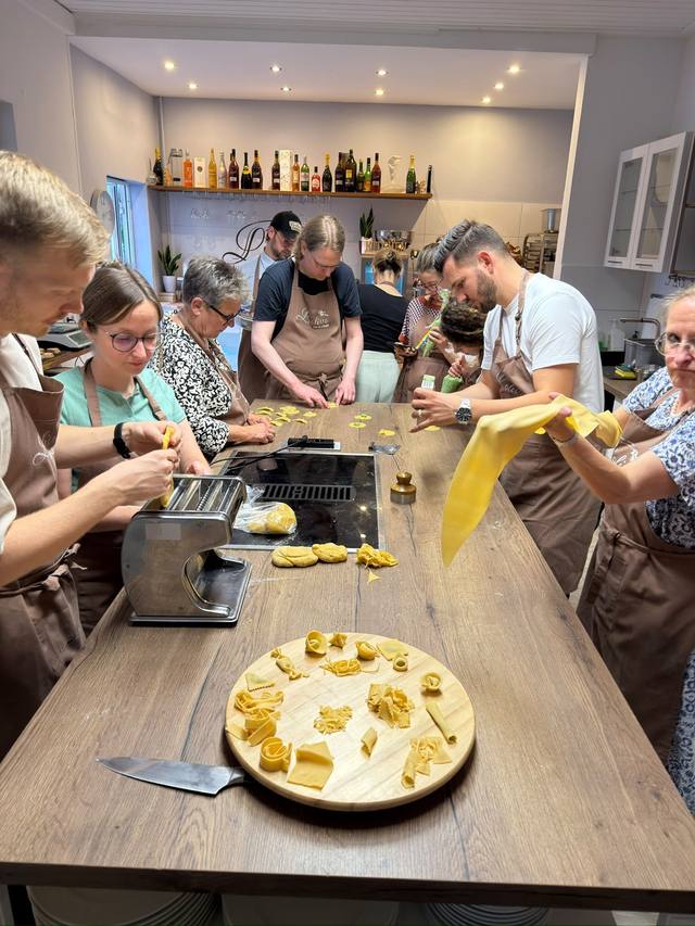 Pasta-Kochkurs im L'olivo Ratingen