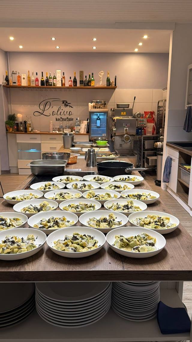 Pasta-Kochkurs im L'olivo Ratingen